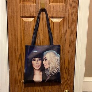 Cher VIP Tote bag and commemorative metal ticket with stand from 2019 concert